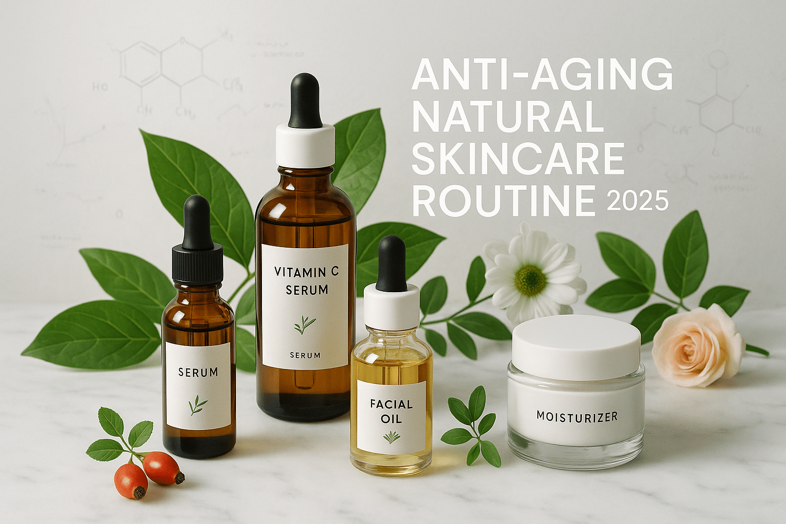 Anti-Aging Natural Skincare: Your 2025 Science-Backed Routine